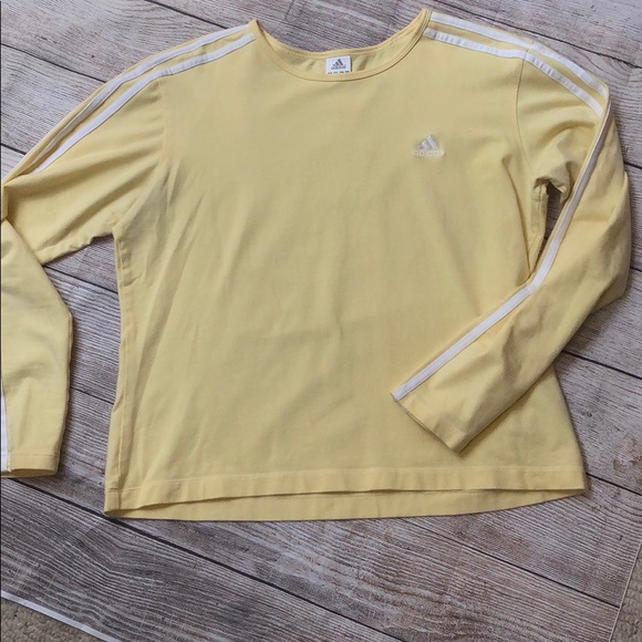 adidas yellow long sleeve